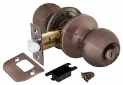 Картинка Ручка защелка PUNTO 6072 AC-B (фик.) медь